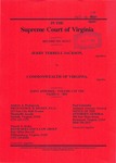 Jerry Terrell Jackson v. Commonwealth of Virginia