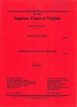 Travis S. Tucker v. Commonwealth of Virginia