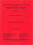 Brandon Lavon Lewis v. Commonwealth of Virginia